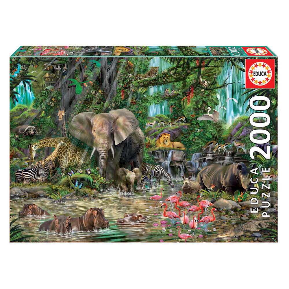 Puzzle 2000 African Jungle