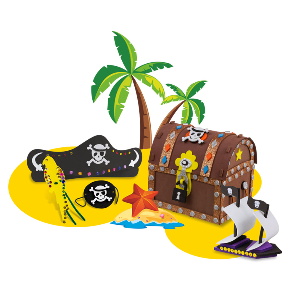 Pirate Treasure Chest Set