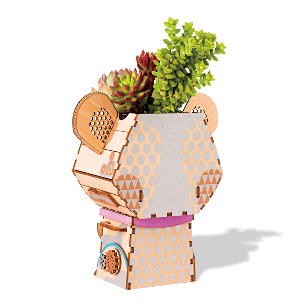 Puzzles 3D Vaso de Flores Coala