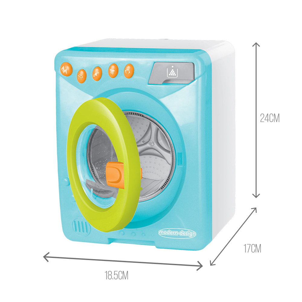 Máquina de Lavar Roupa com Luz e Som 24 cm
