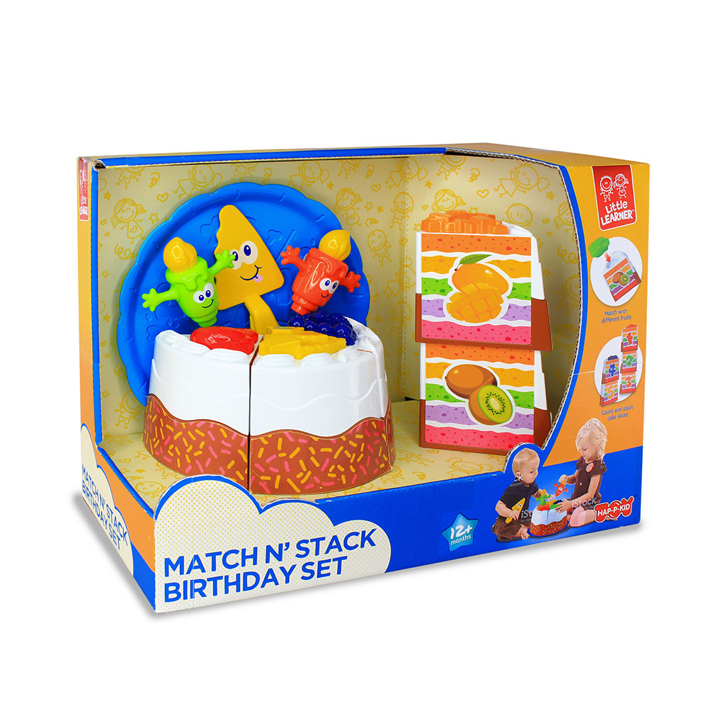 Match N´ Stack Birthday Cake 12+
