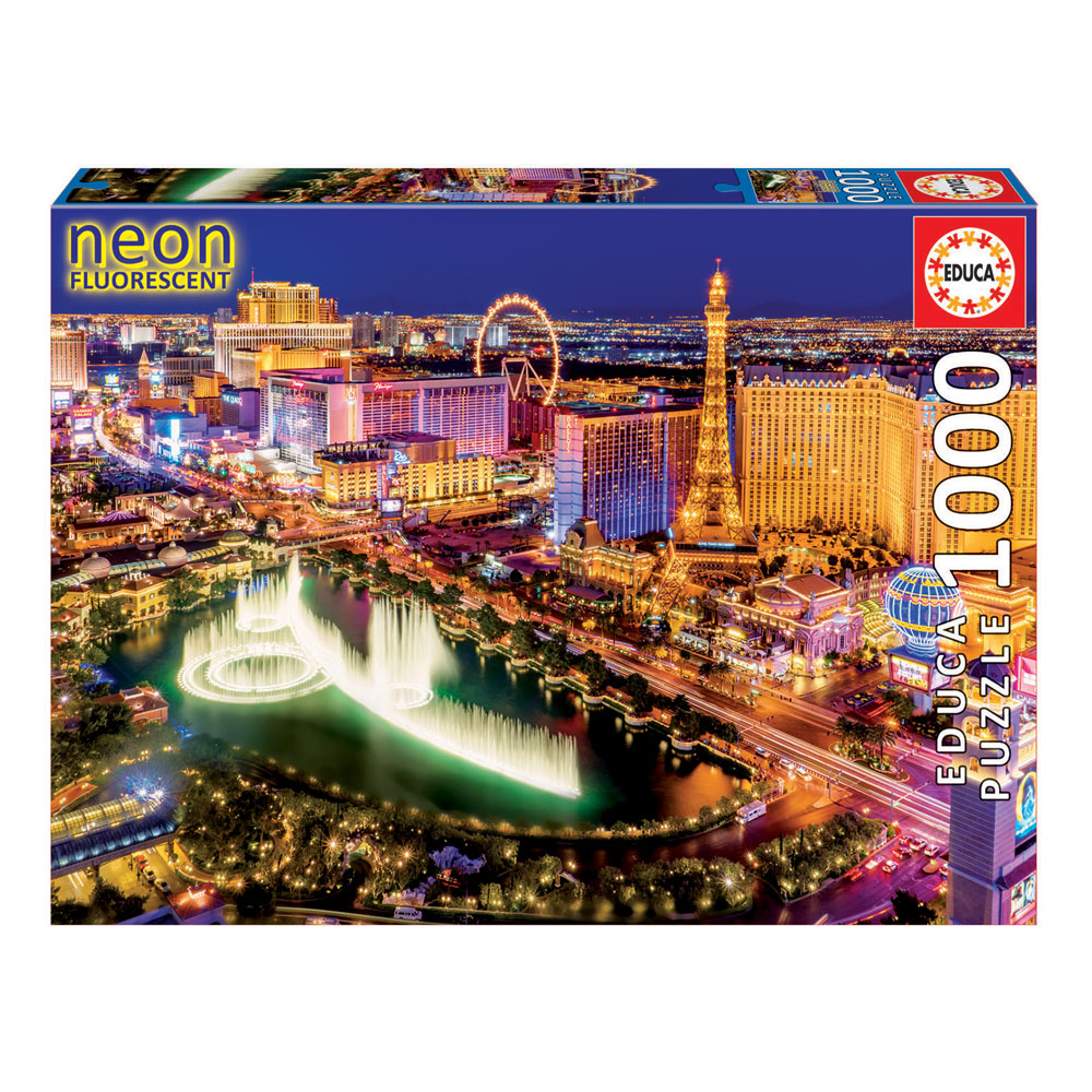 Puzzle 1000 Neon Las Vegas