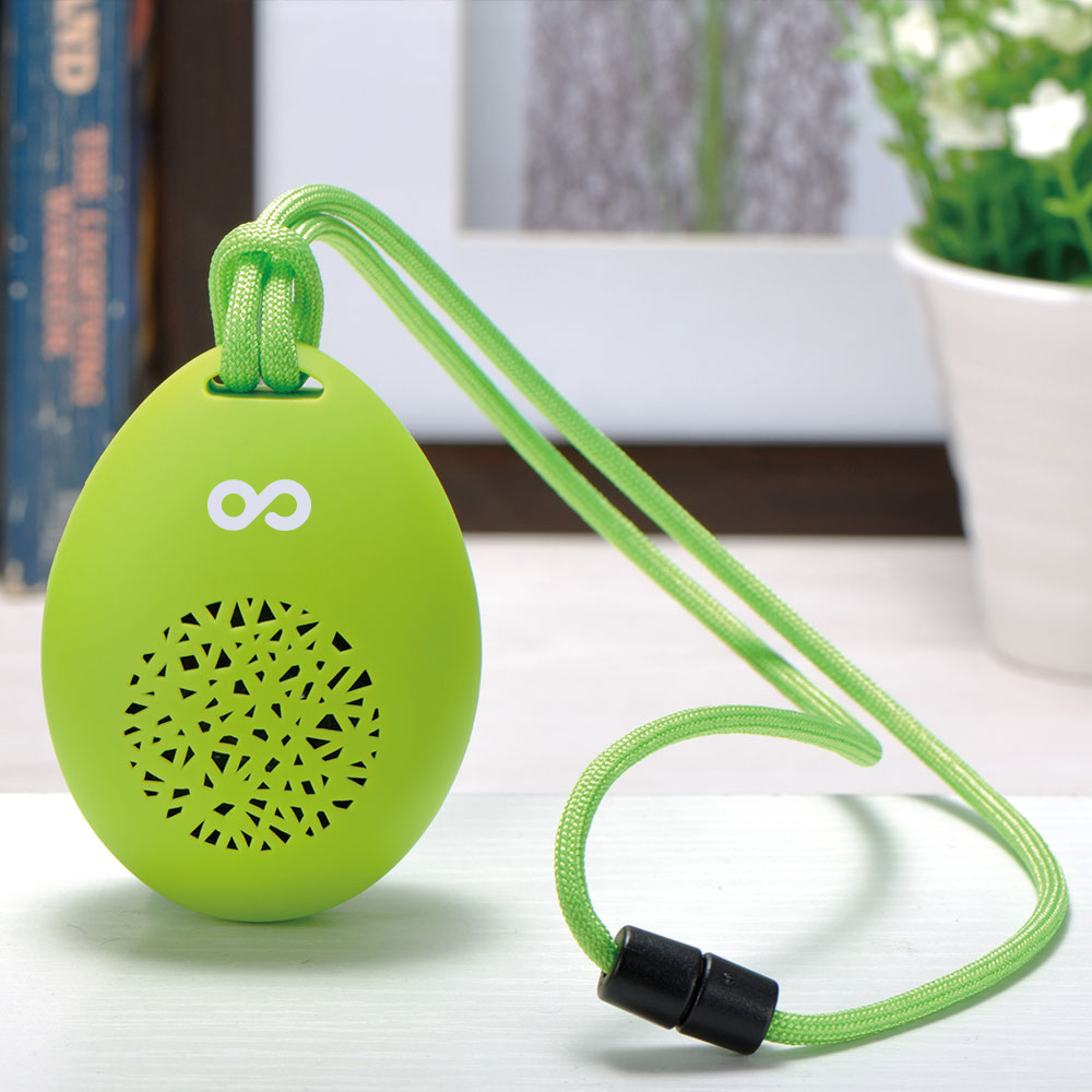 Green Mini Talk Bluetooth MP3 Speaker + Micro