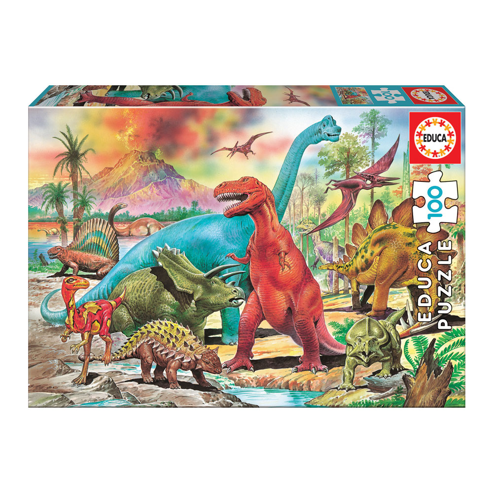 Junior Puzzle 100 Dinosaurs