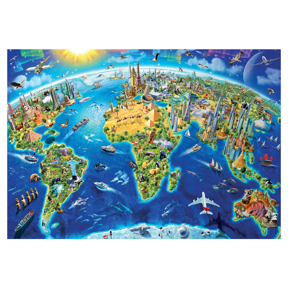 Puzzle 2000 Símbolos do Mundo