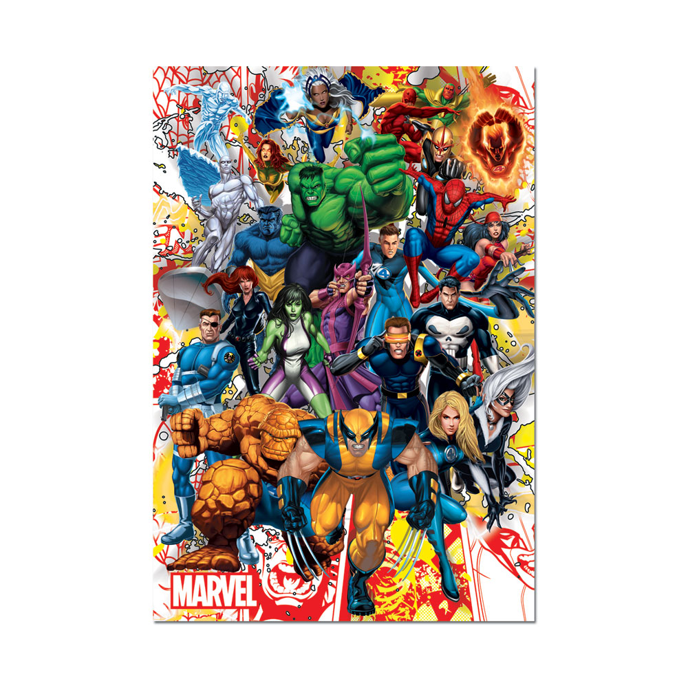 Puzzle 500 Heróis Marvel
