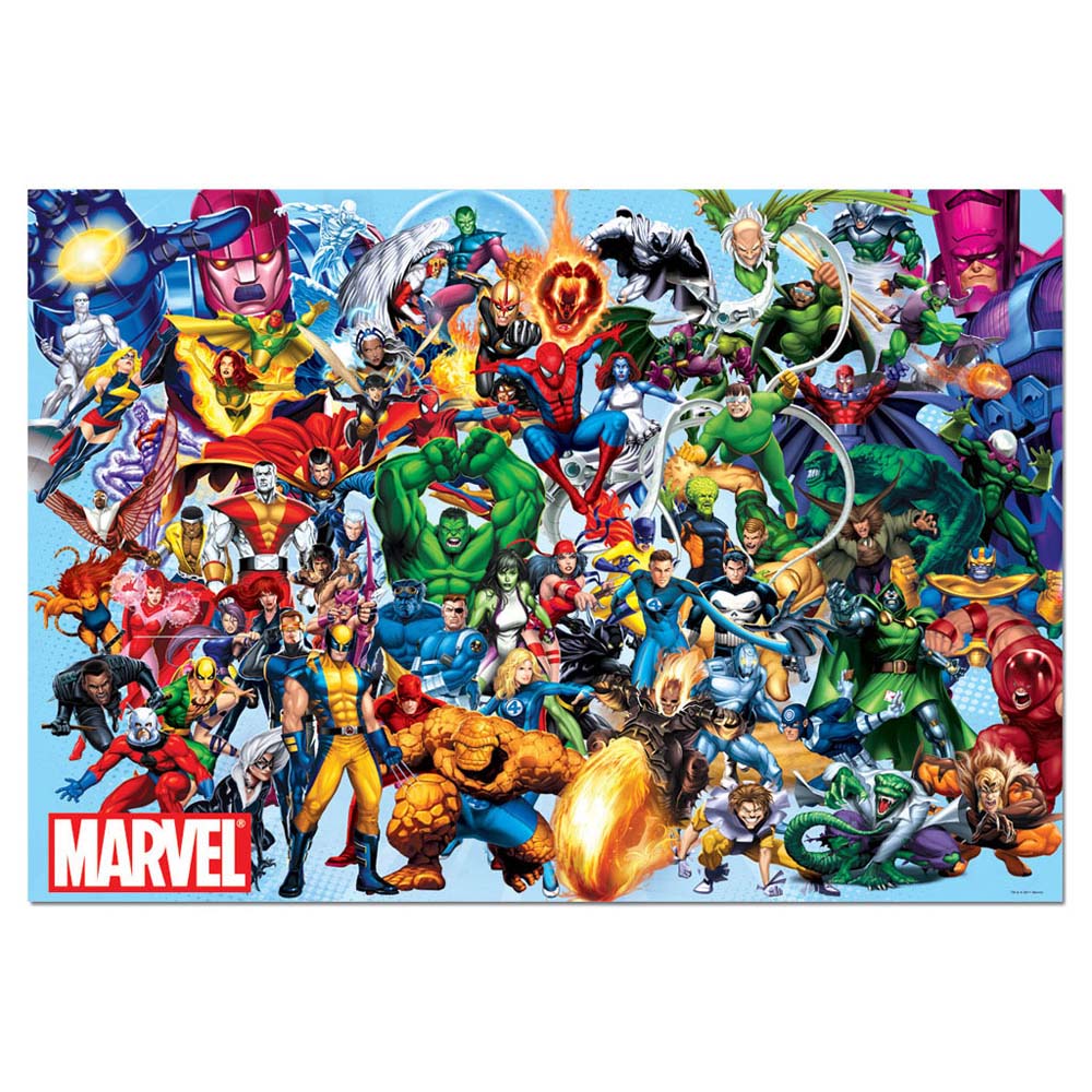 Puzzle 1000 Los Héroes de Marvel