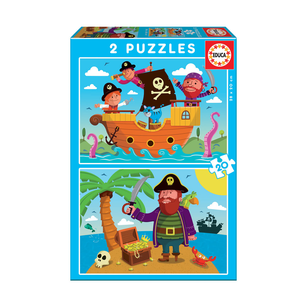Junior Puzzle 2x20 Pirates