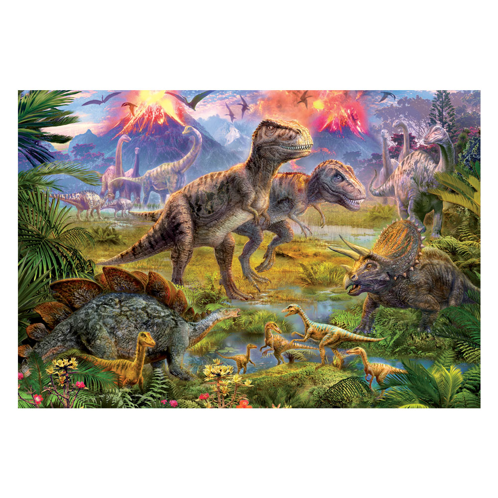 Puzzle 500 Encuentro de Dinosaurios