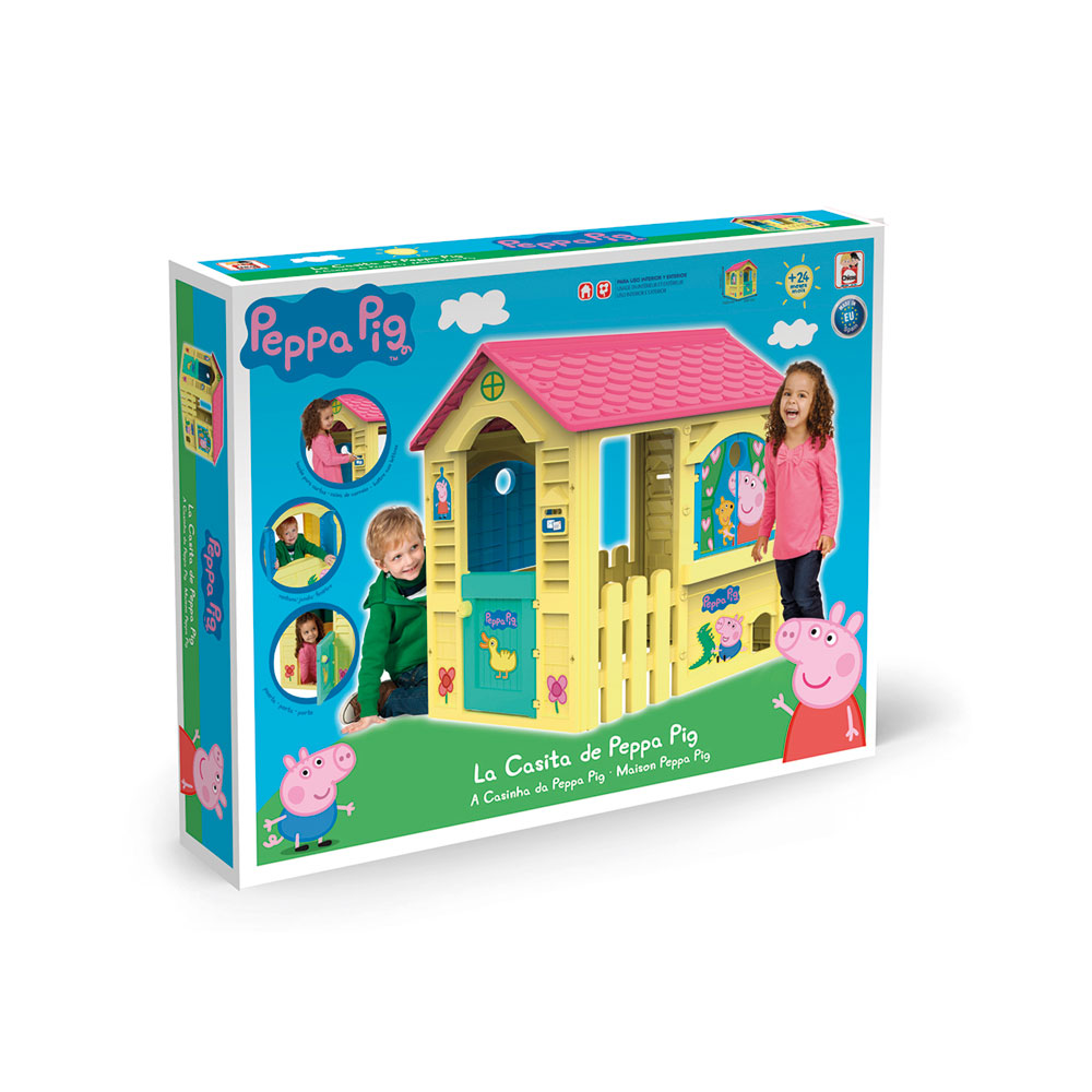 Casa Com Jardim Da Peppa Pig