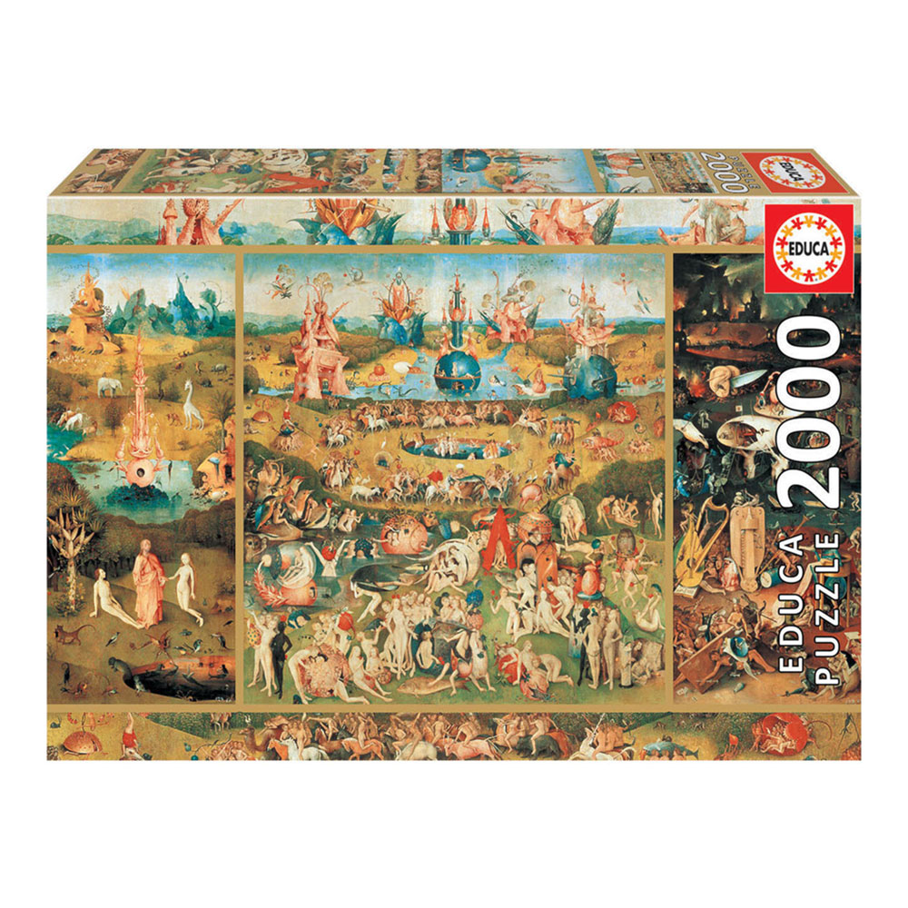 Puzzle 2000 O Jardim das delícias