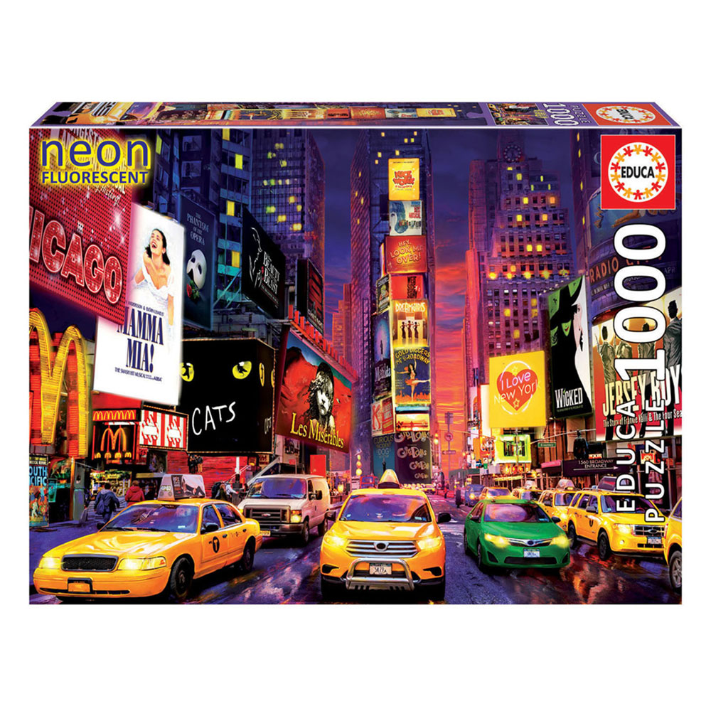 Puzzle 1000 Neon Times Square