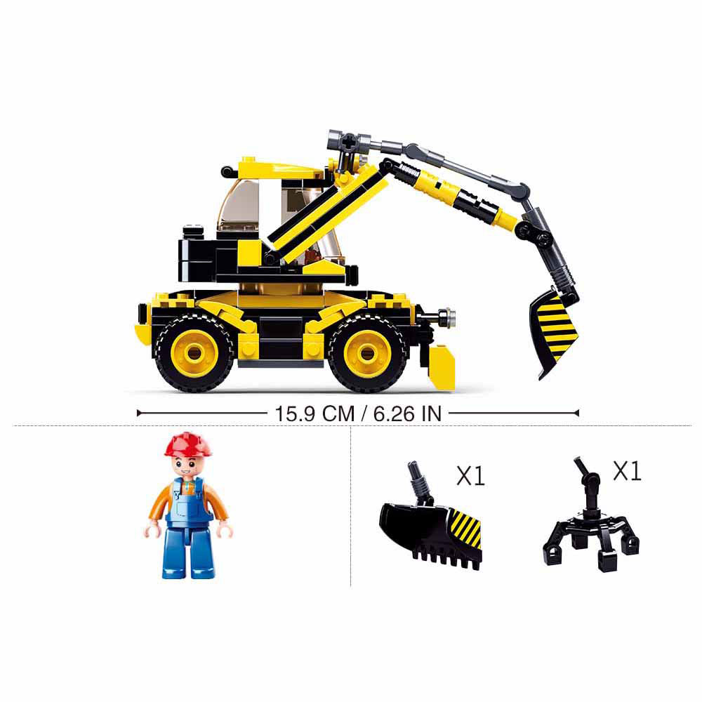Town building machine 2 in 1 196 units