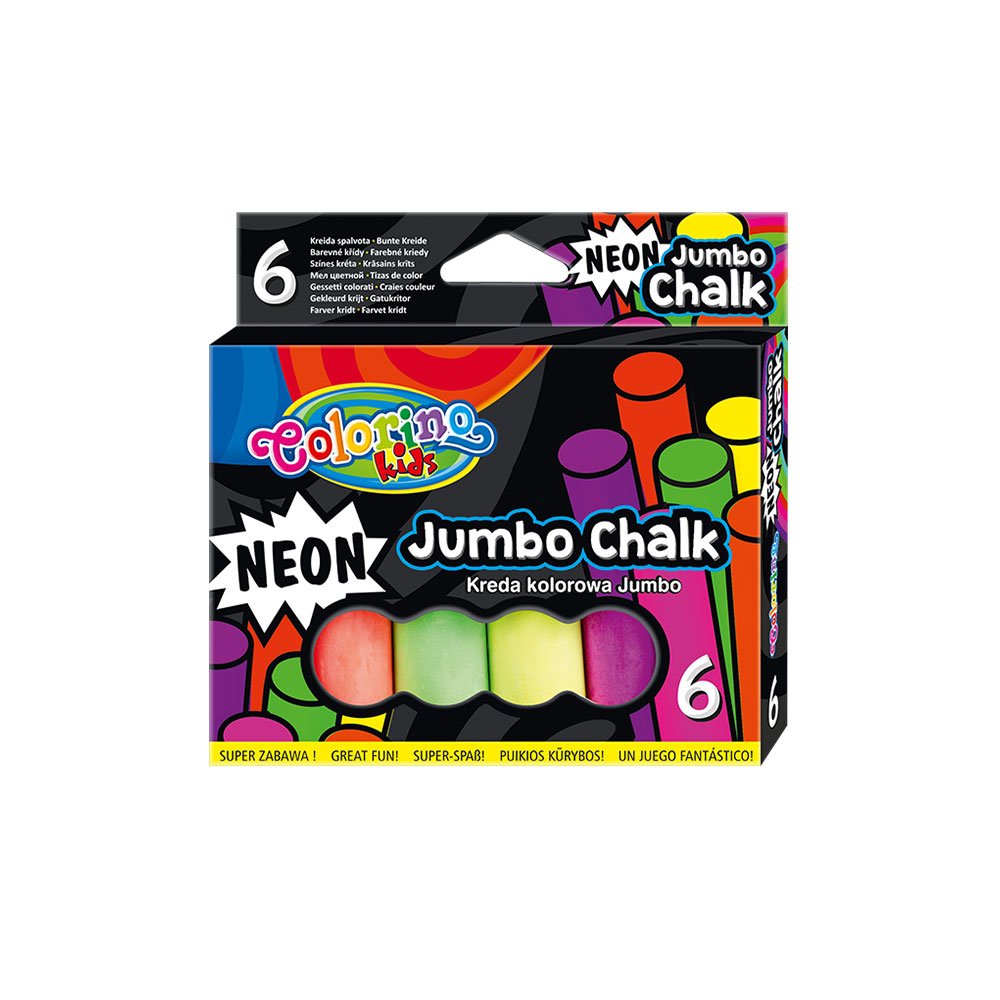 Neon Jumbo Chalk 6 Colours