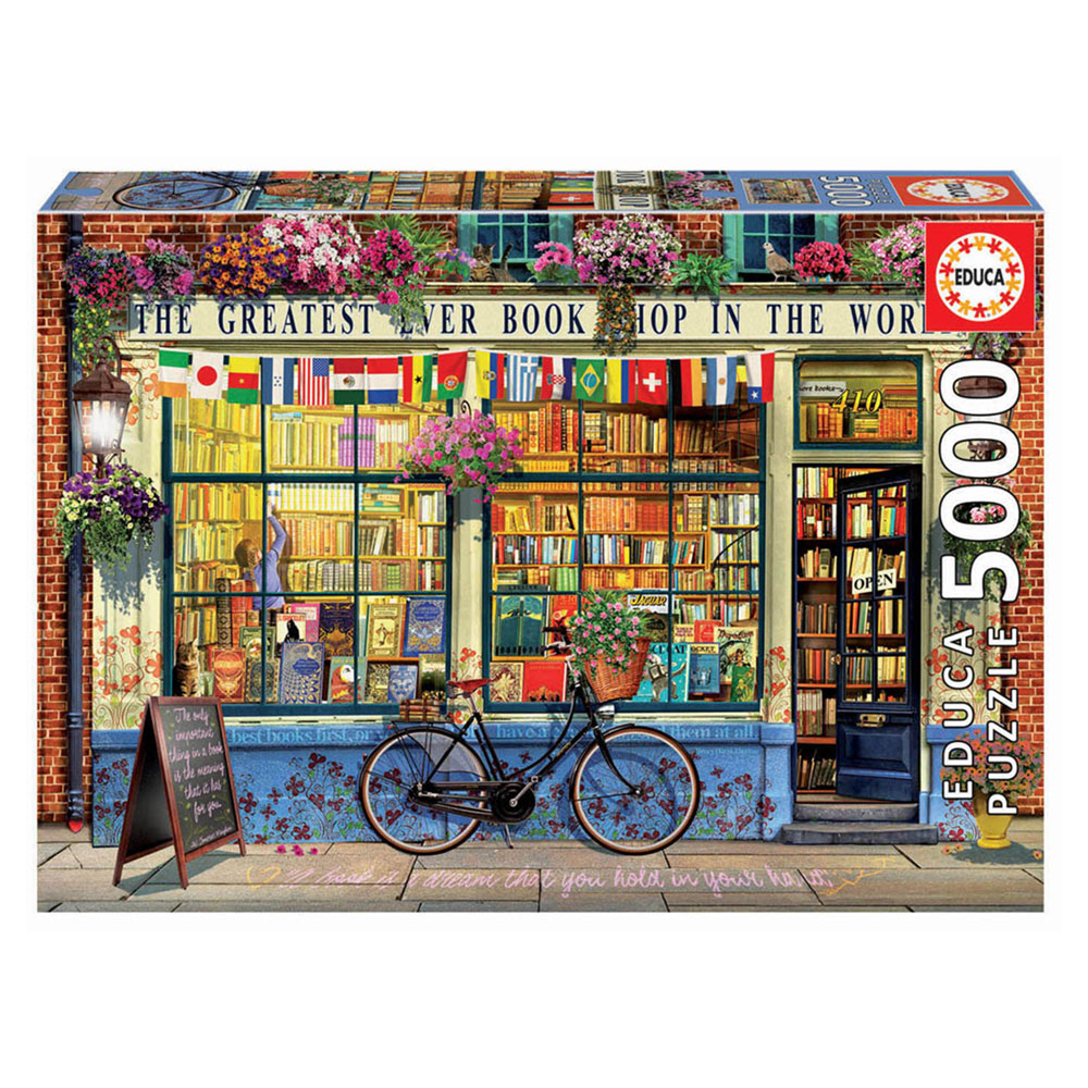 Puzzle 5000 A Melhor Livraria do Mundo