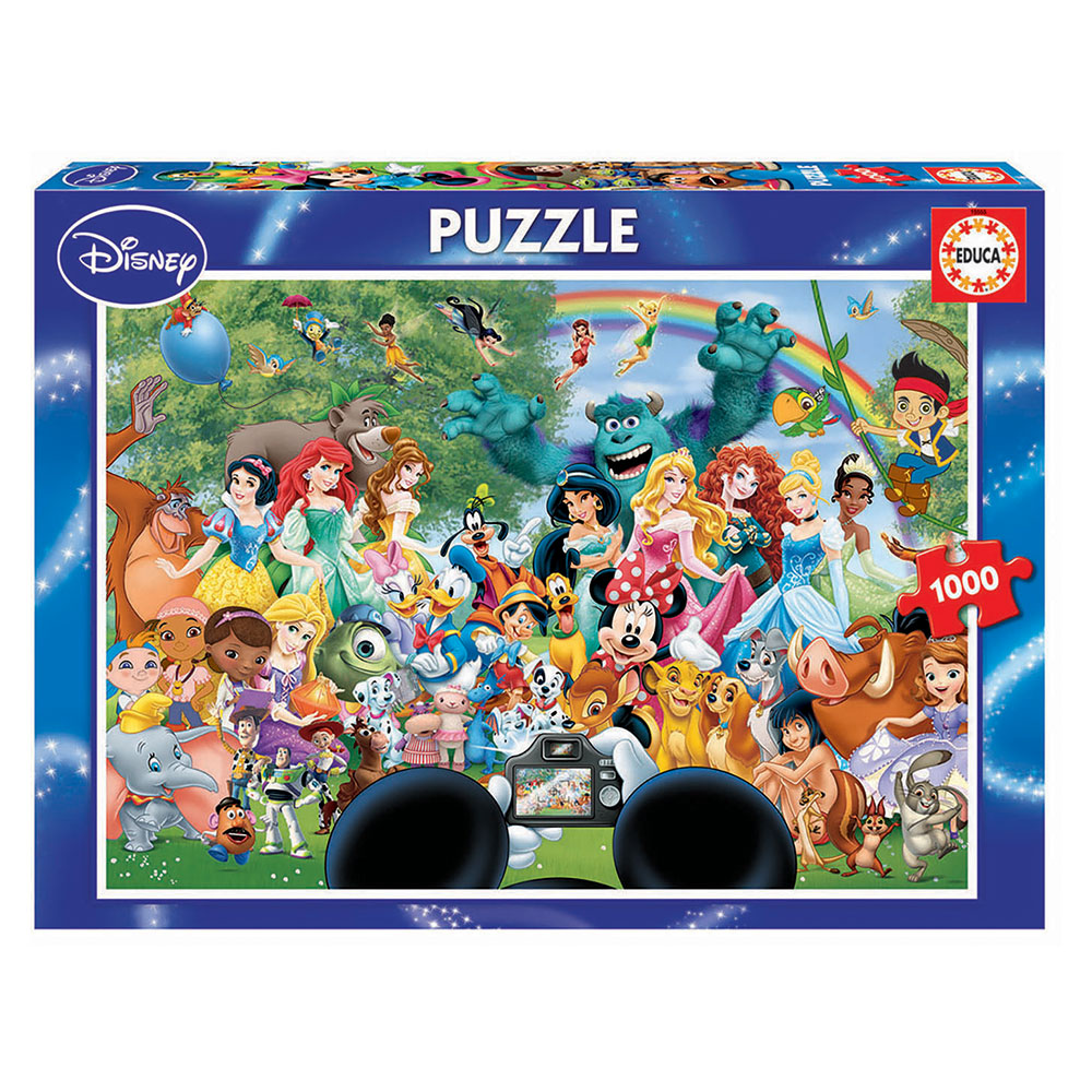 Puzzle 1000 O Maravilhoso Mundo Disney