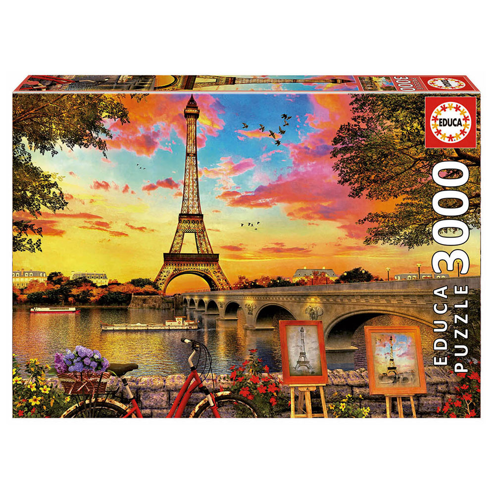Puzzle 3000 Sunset in Paris