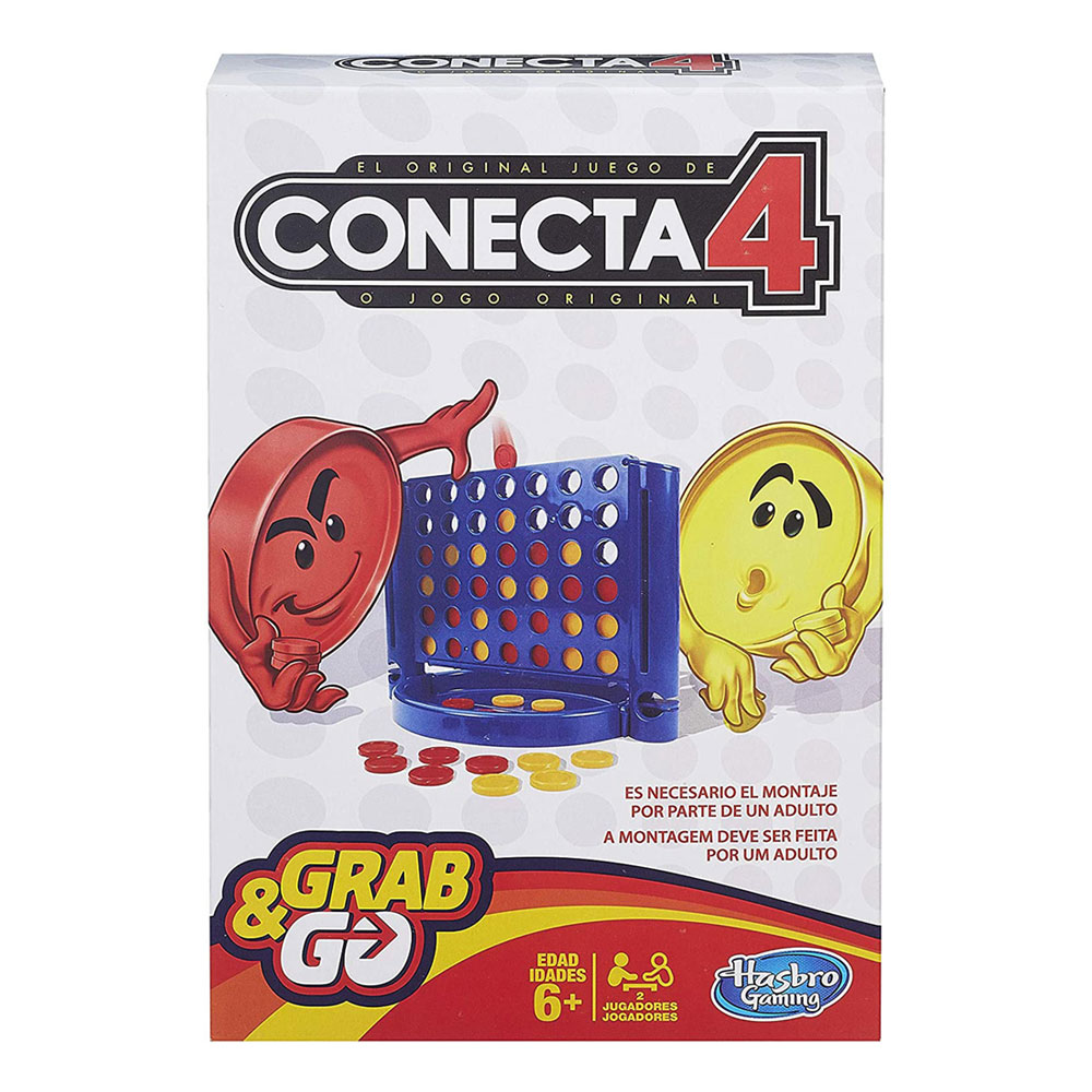 Connect 4 Grab And Go Game ES/PT