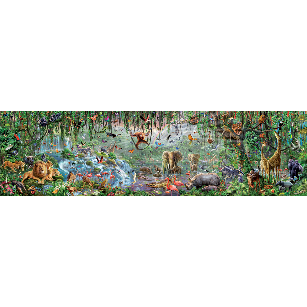Puzzle 33600 Wildlife Guinness Record