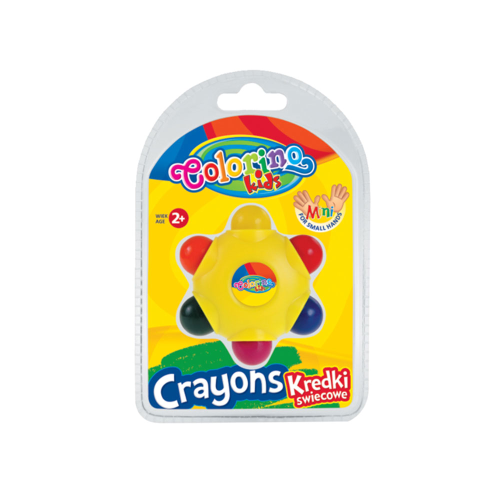 Star Crayons 6 Colours