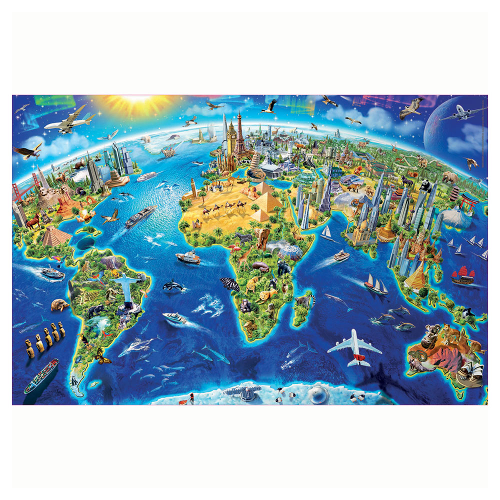 Puzzle Miniatures 1000 World Landmarks