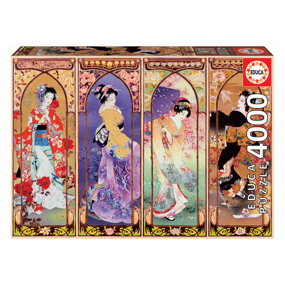 Puzzle 4000 Collage Japonês