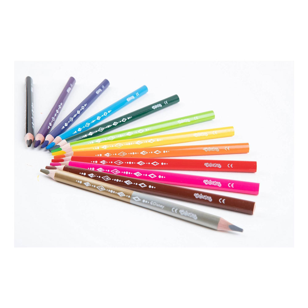 Set 12 Pencils + 1 Colorino Disney Frozen II