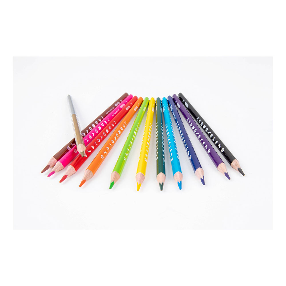 Set 12 Pencils + 1 Colour Colorino Disney Star Wars
