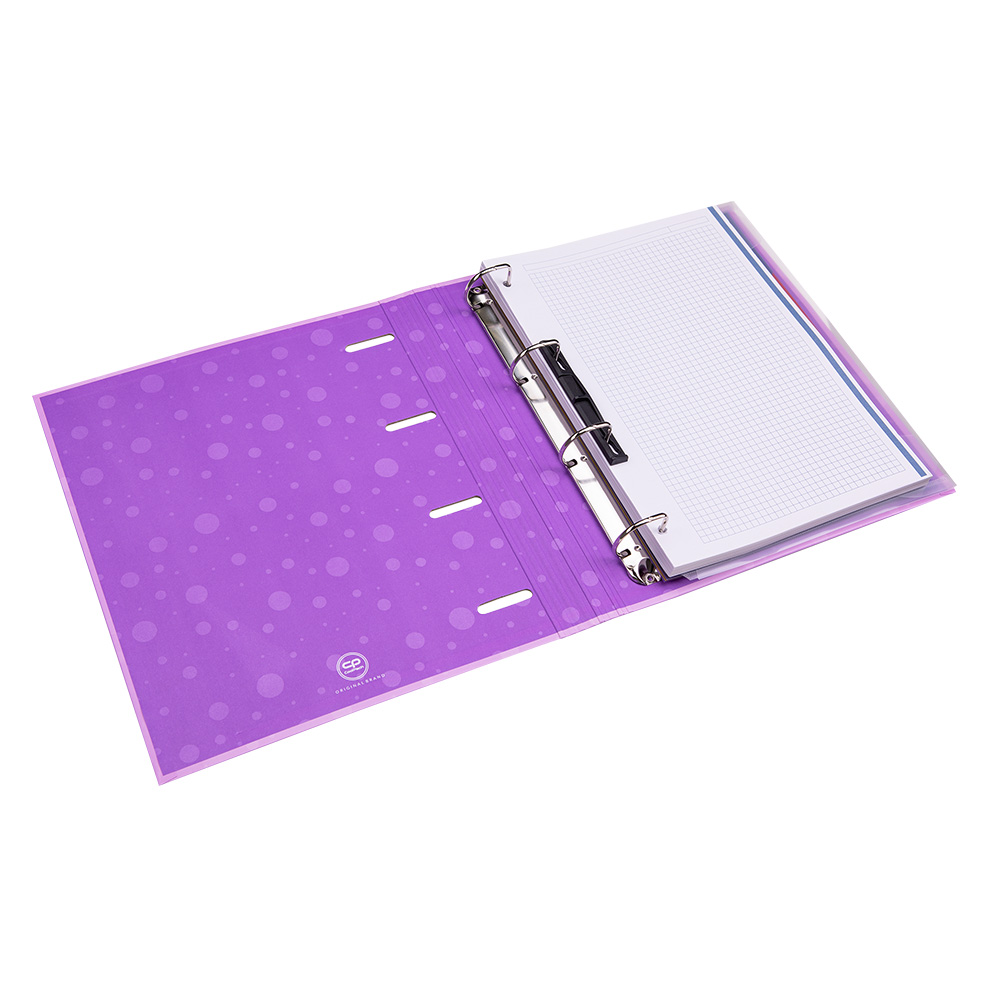 Ring Book A4 Pastel Purple Matt Colour
