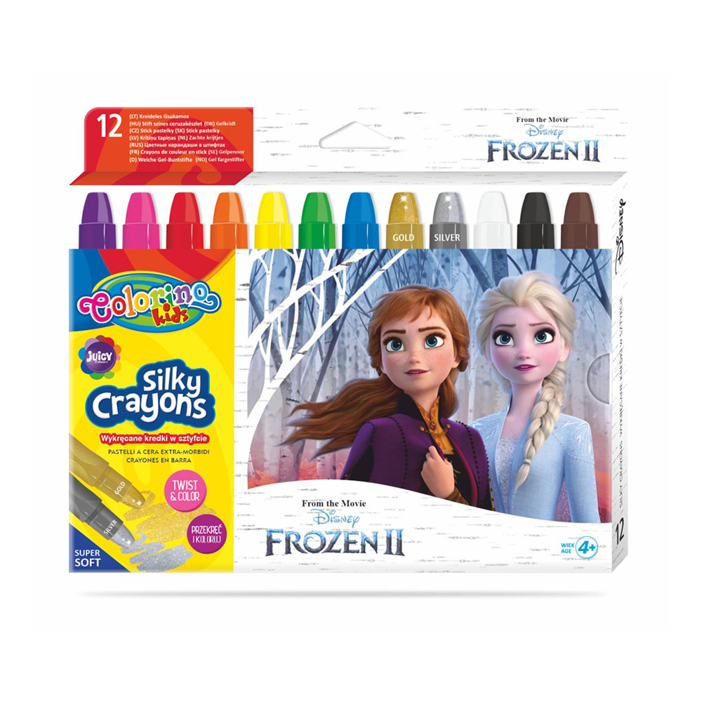 Caja 12 Crayons Colorino Disney Frozen II
