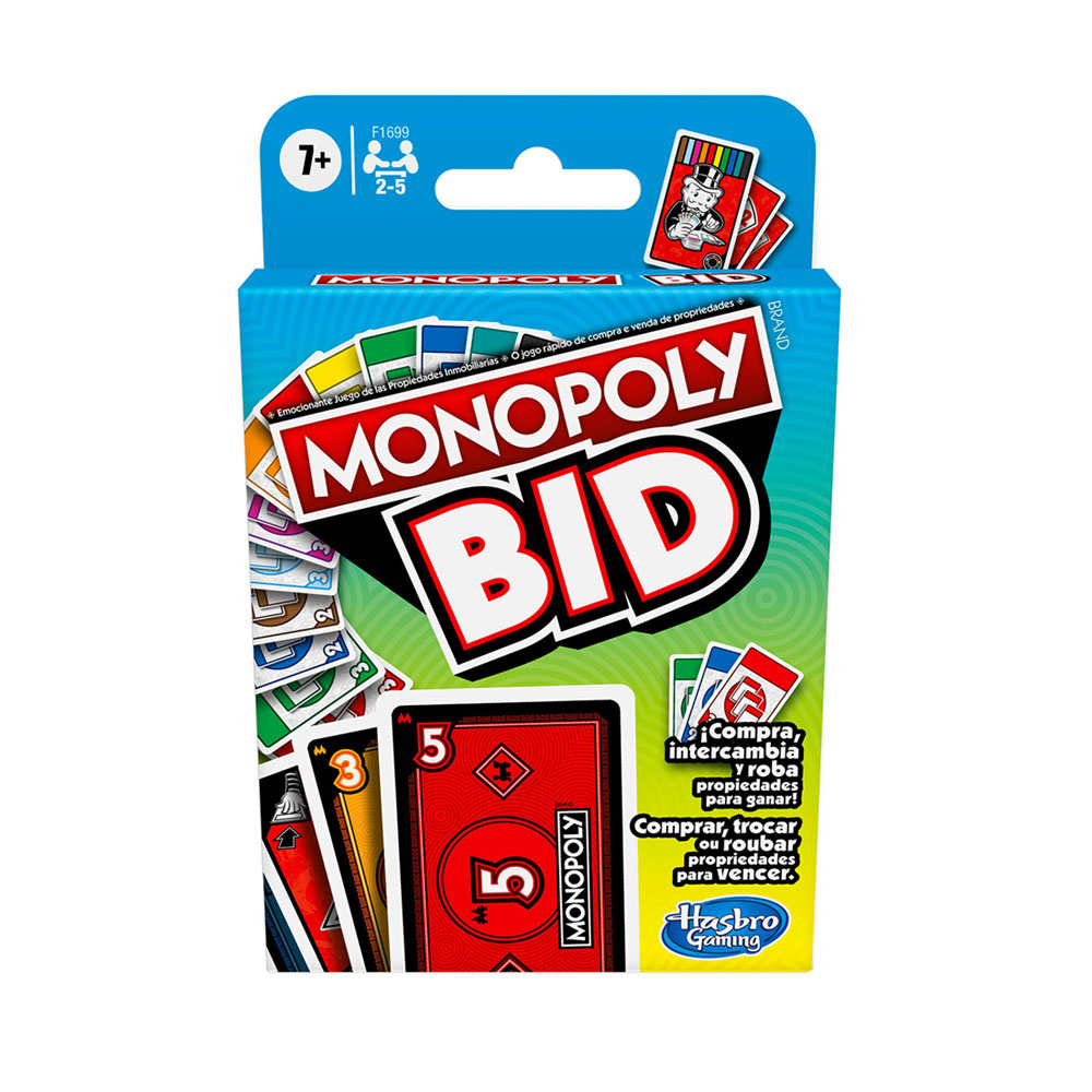 Jogo Hasbro Monopoly Bid