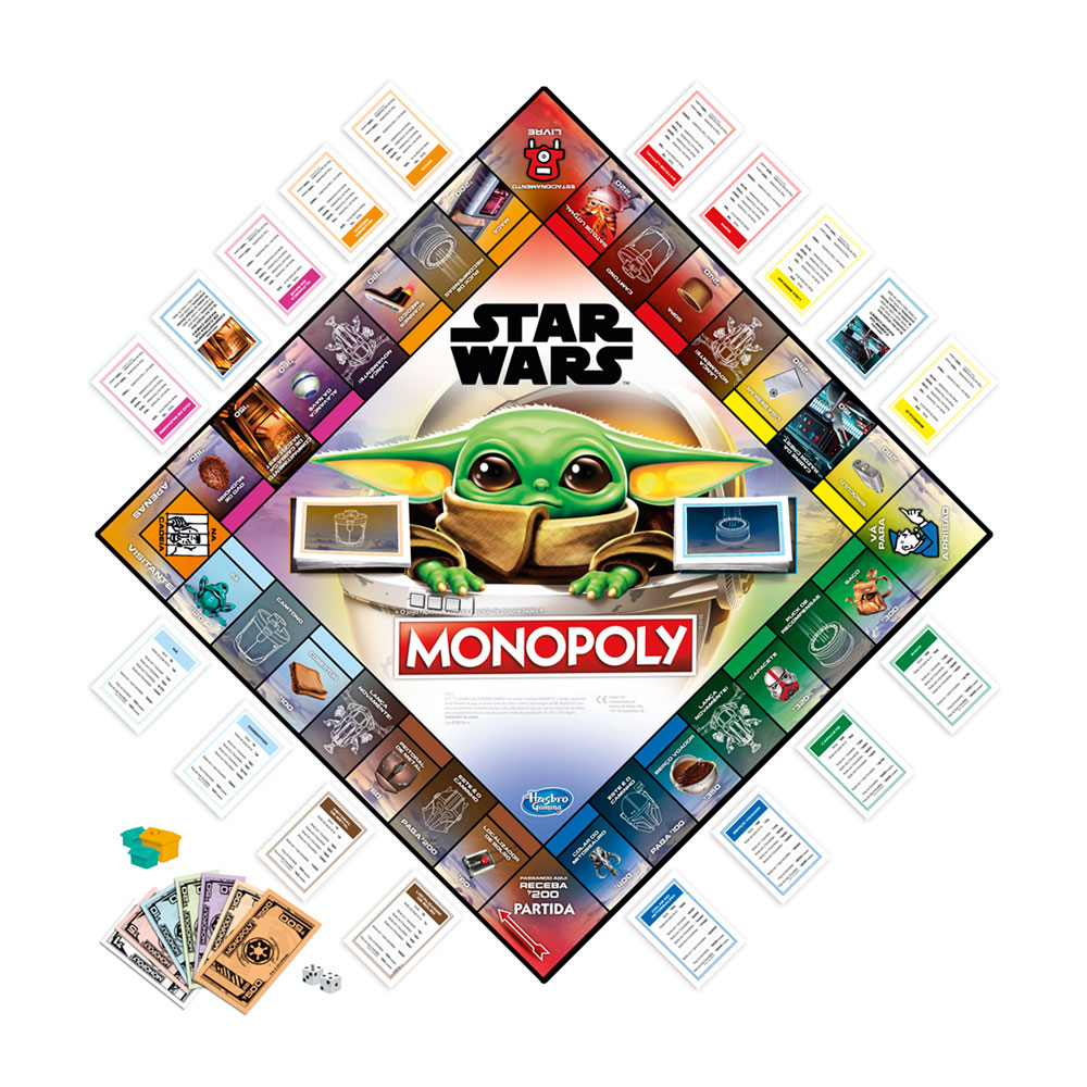 Jogo Hasbro Monopoly Star Wars The Child