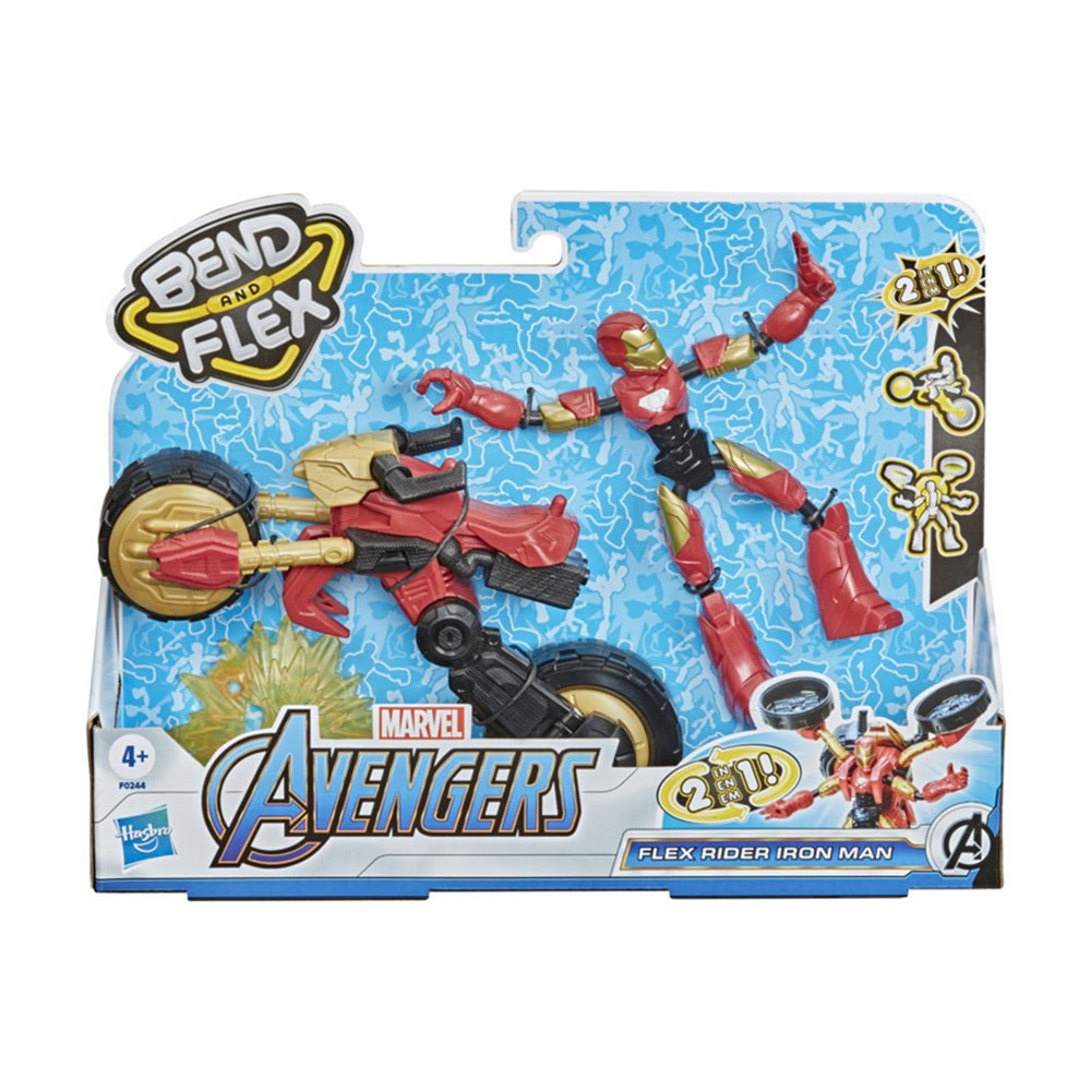 Avengers Bend and Flex Iron Man Rider