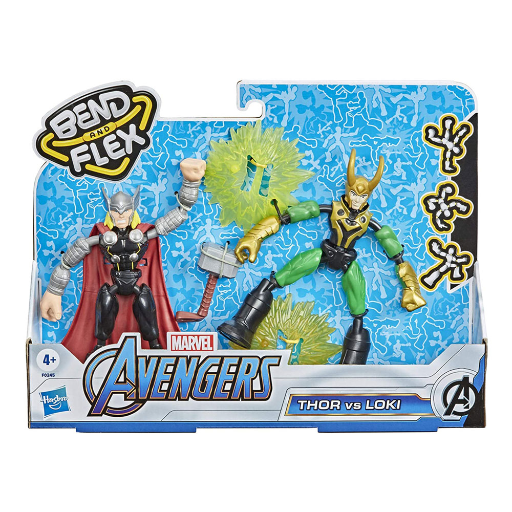 Marvel Avengers Bend And Flex Thor Vs. Loki
