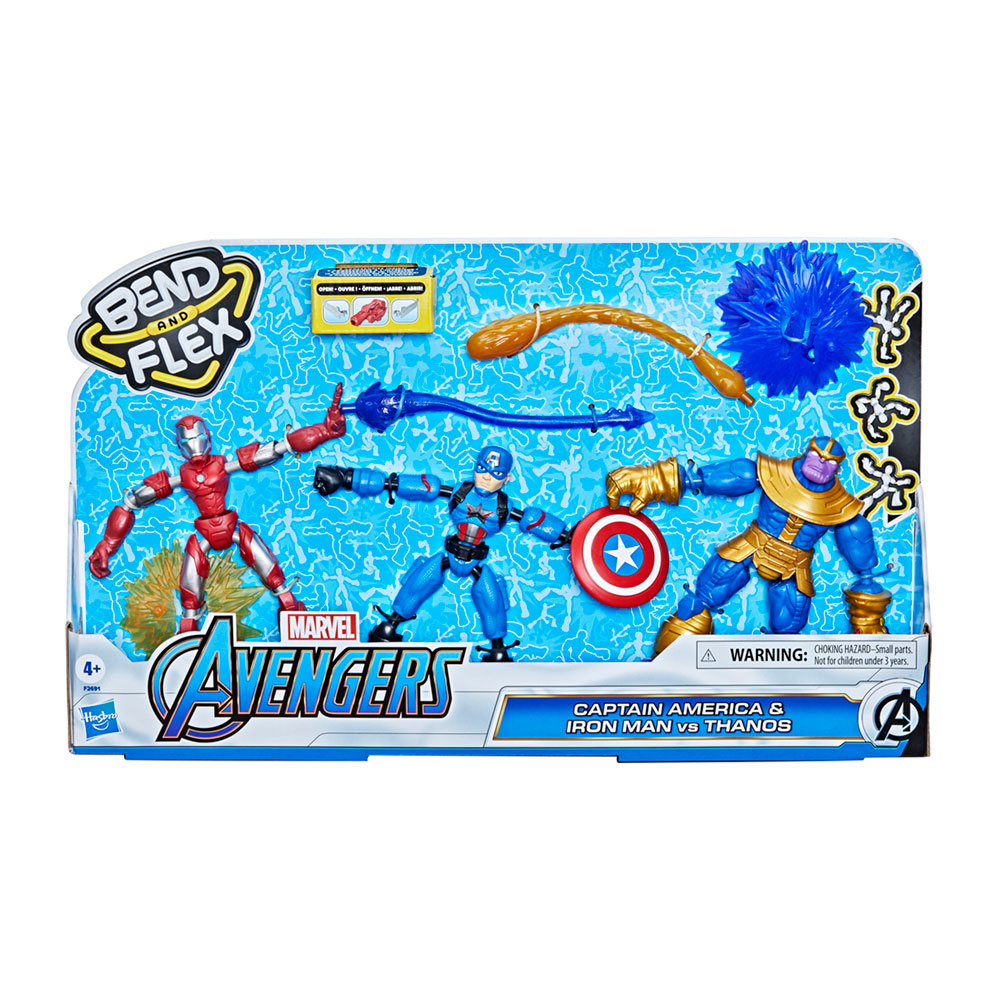 Avengers Bend and Flex Pack Colecionáveis