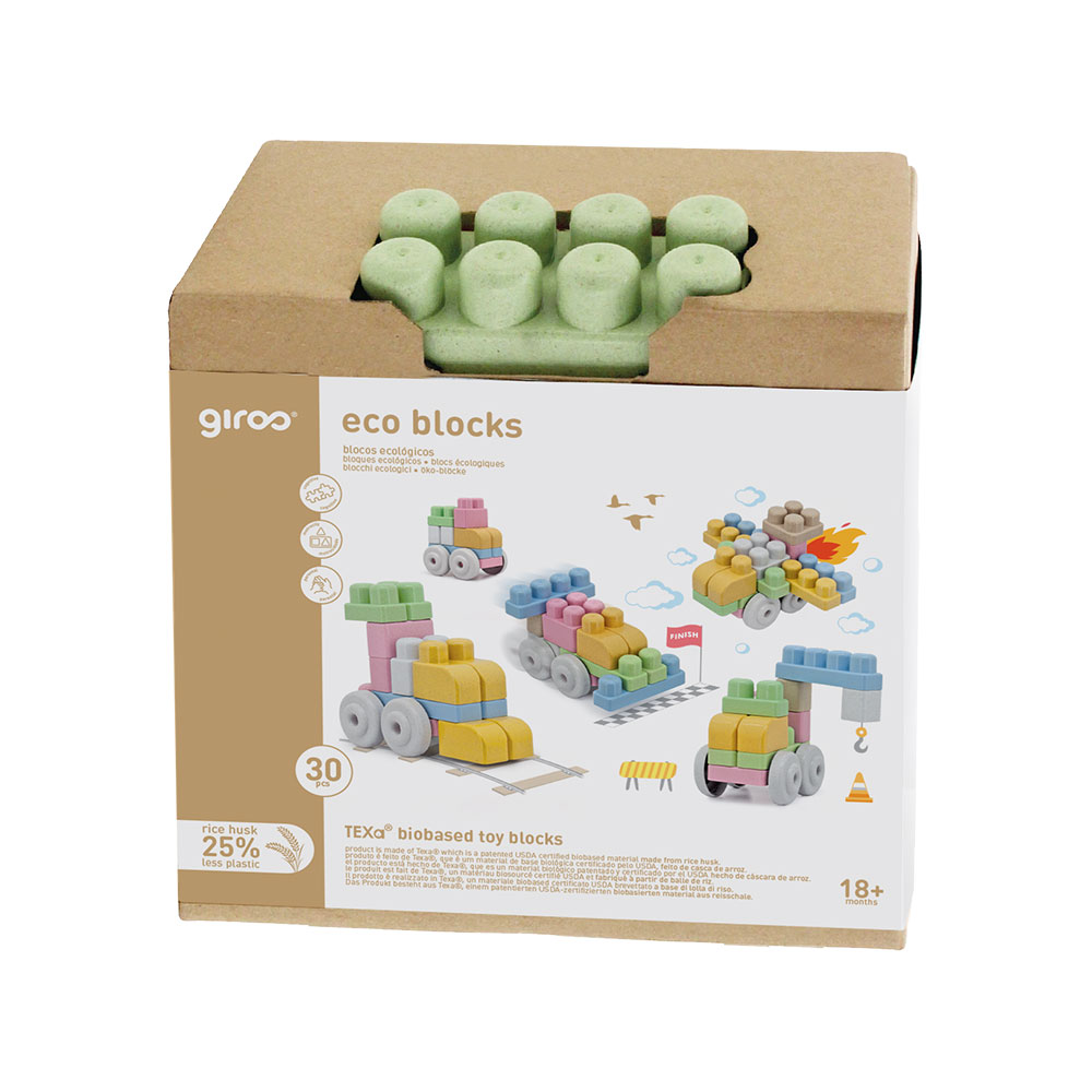Giros Eco Blocks Vehicle 30 pcs