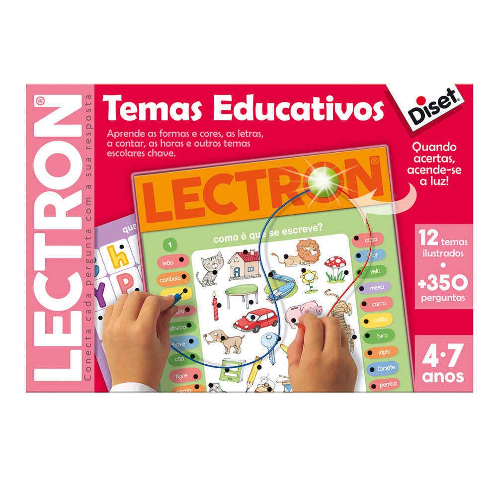 Jogo Educativo DISET Lectron Aprendo com os Dinossauros