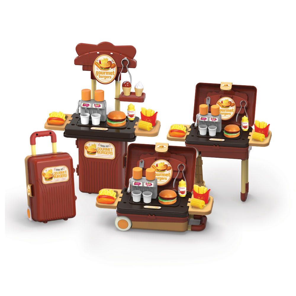 Giros 4 in 1 Suite Trolley Case Burger Store Set