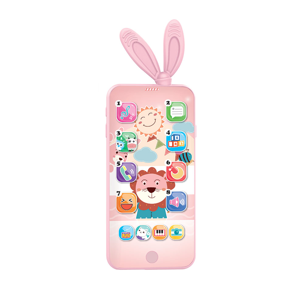 Giros Baby Mobile Phone with L&S Pink