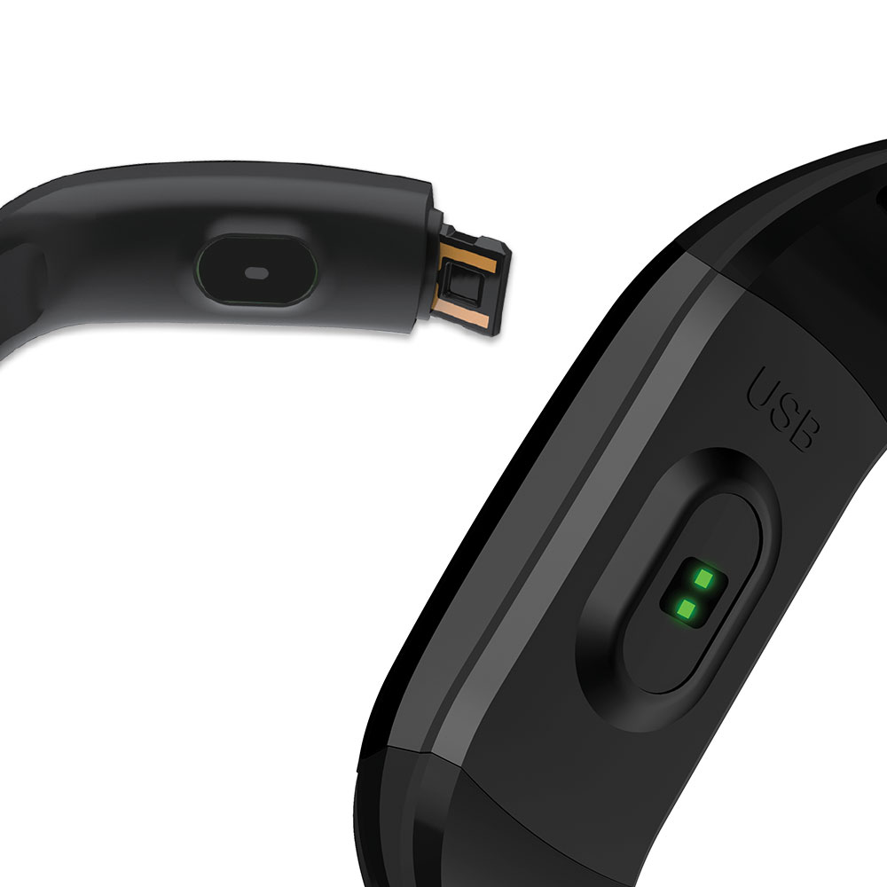 Smart Fit Band Bluetooth Black Premium
