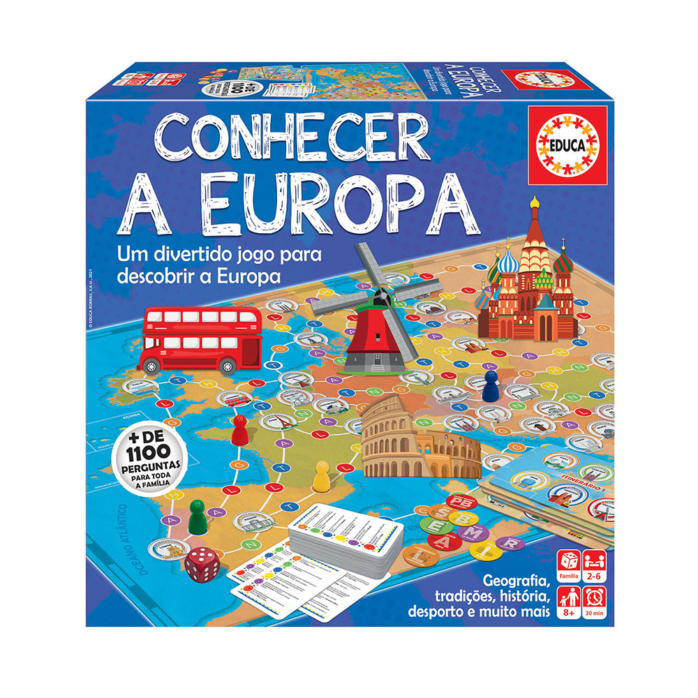 Educa Game About Europe PT