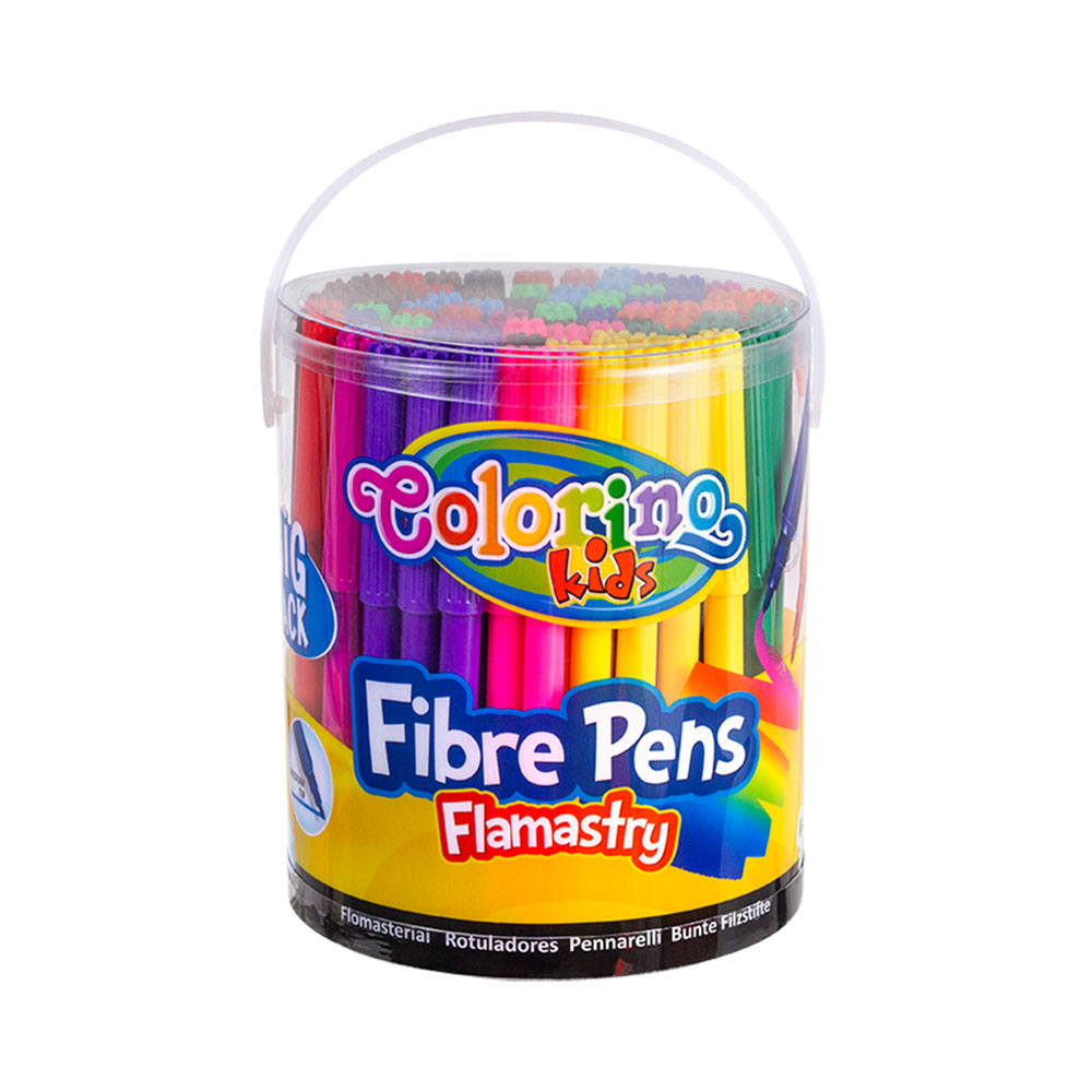 Fibre Pens 12 Colours 96 Pcs