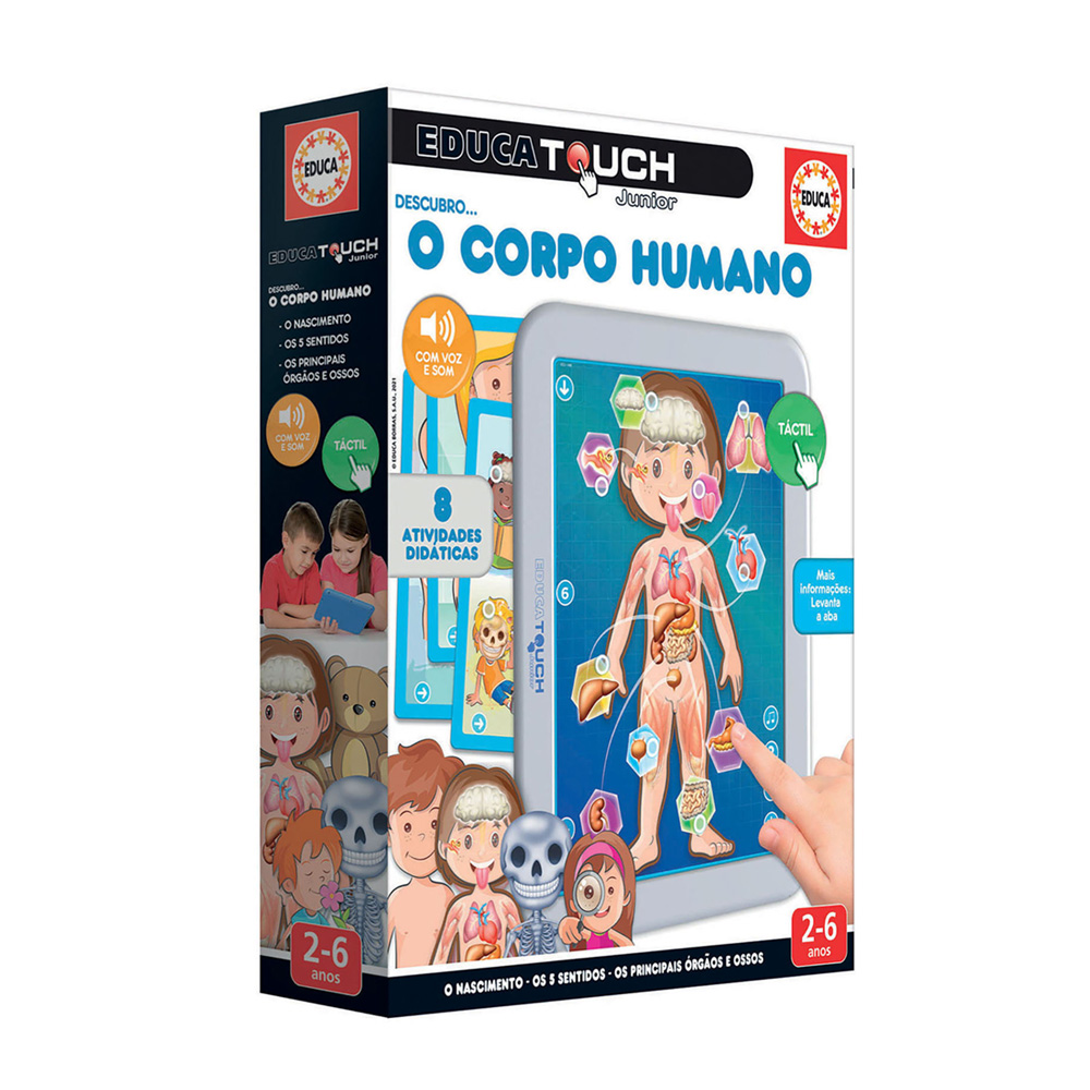 Educa Touch Junior O Corpo Humano PT