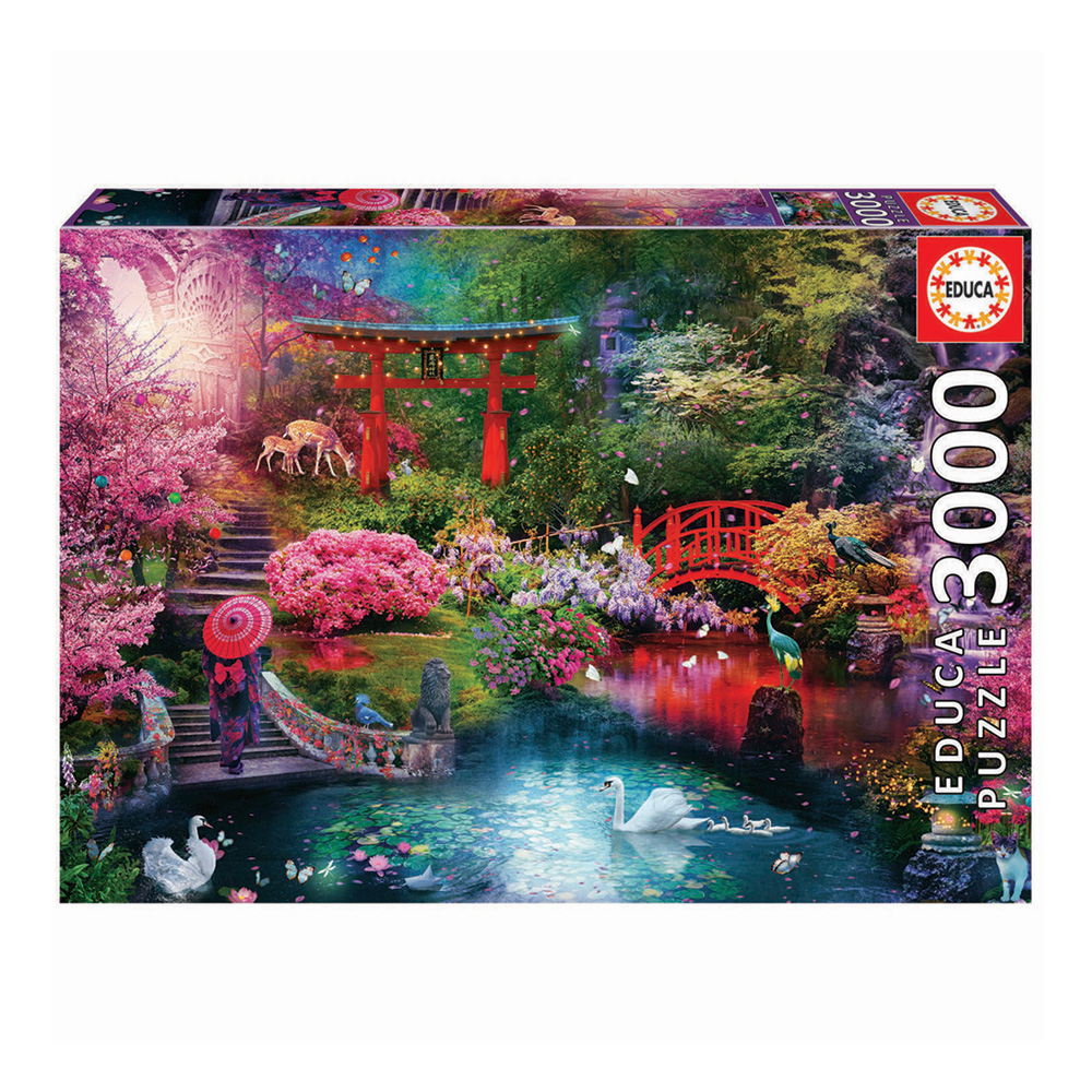 Puzzle 3000 Jardim Japonês