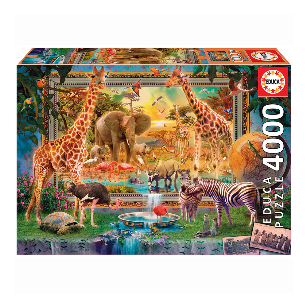 Puzzle 4000 Returning from the Savanna