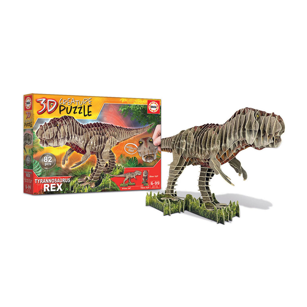 Educa 3D Creature Puzzle T-Rex