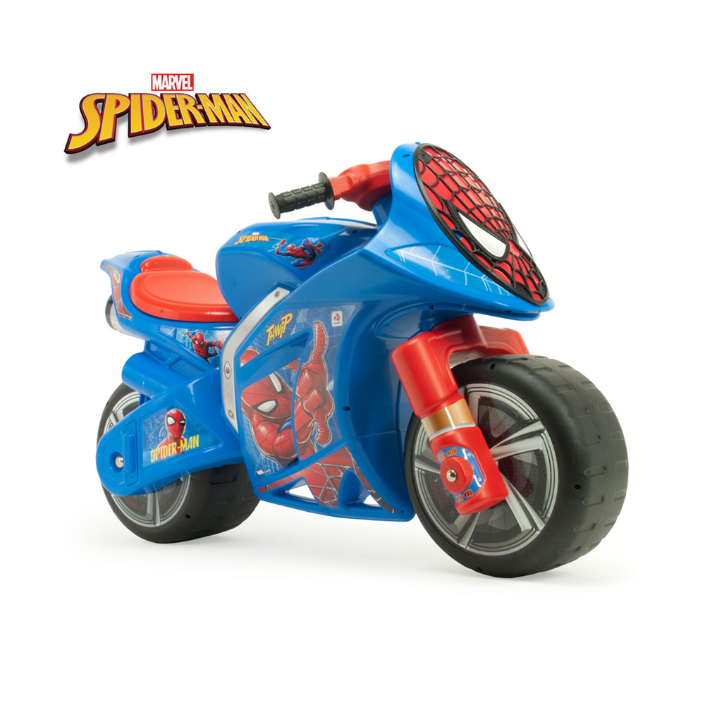 Injusa Moto Ride-On Xl Wind Spiderman Blue