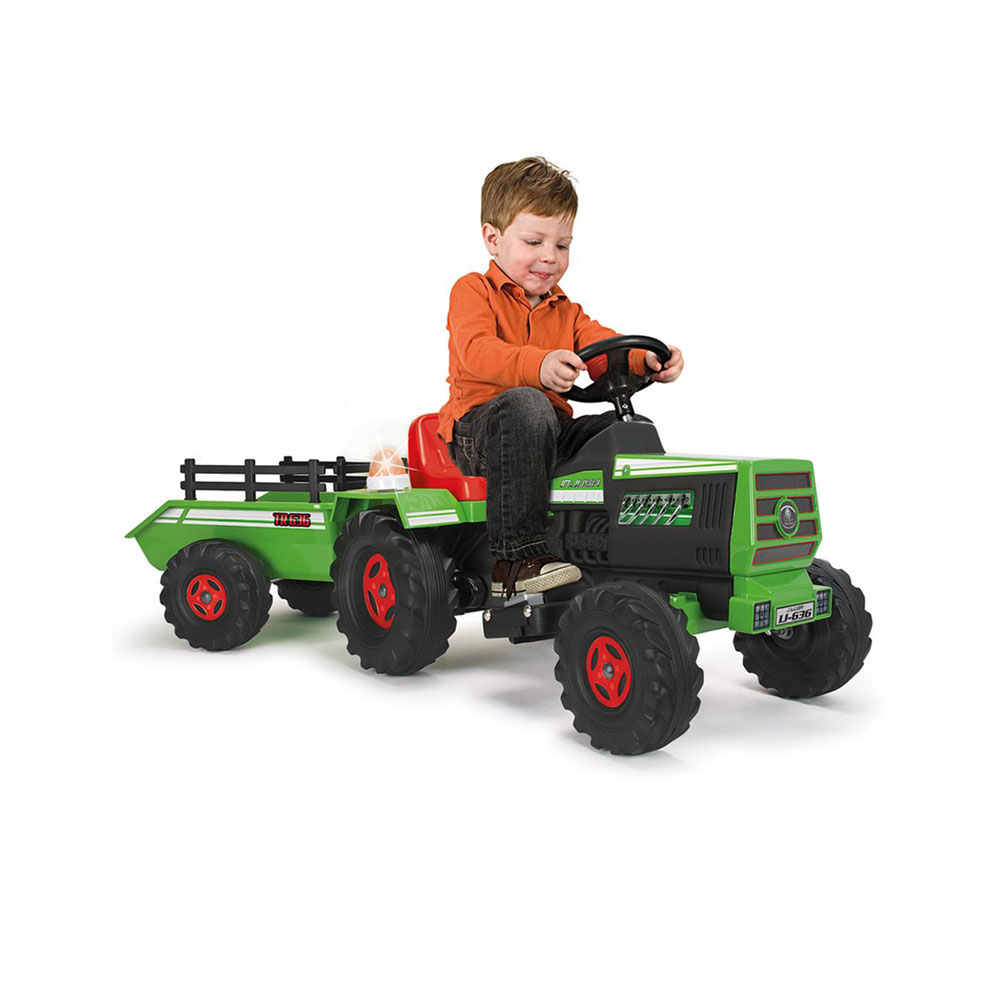 Injusa Tractor Basic 6V Verde
