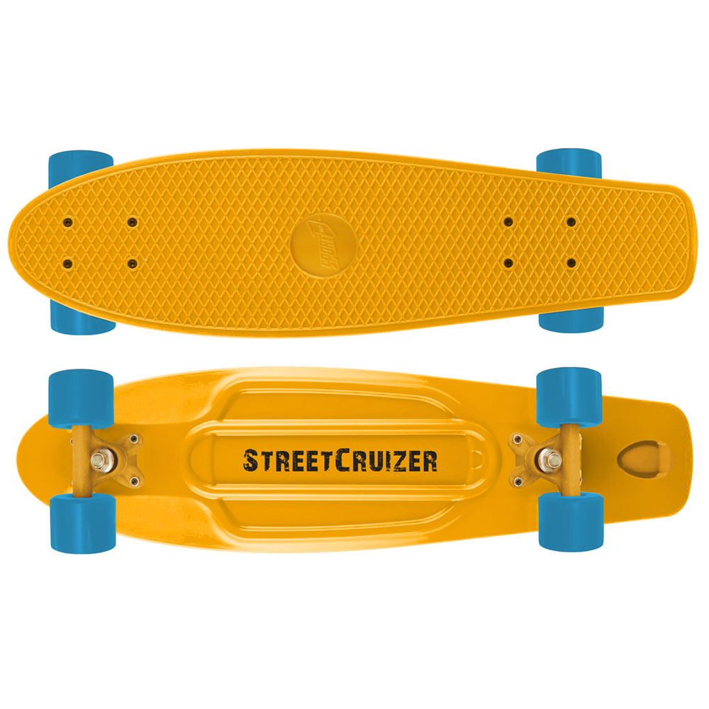 Skateboard Street Cruizer 6 Cores Sort.