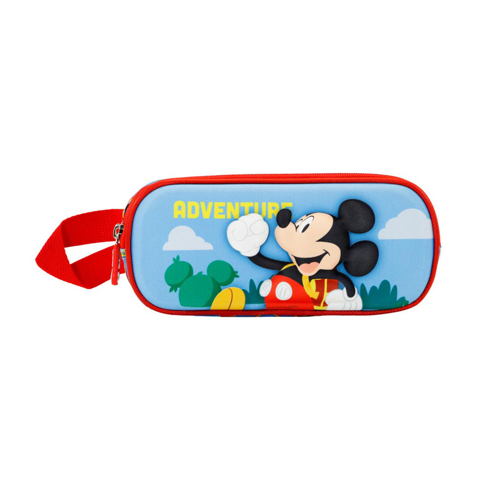Porta Lápis Duplo 9.5 cm Mickey Adventure